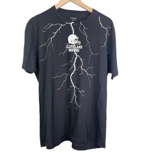 Reebok NFL Cleveland Browns Football Lightning T-shirt